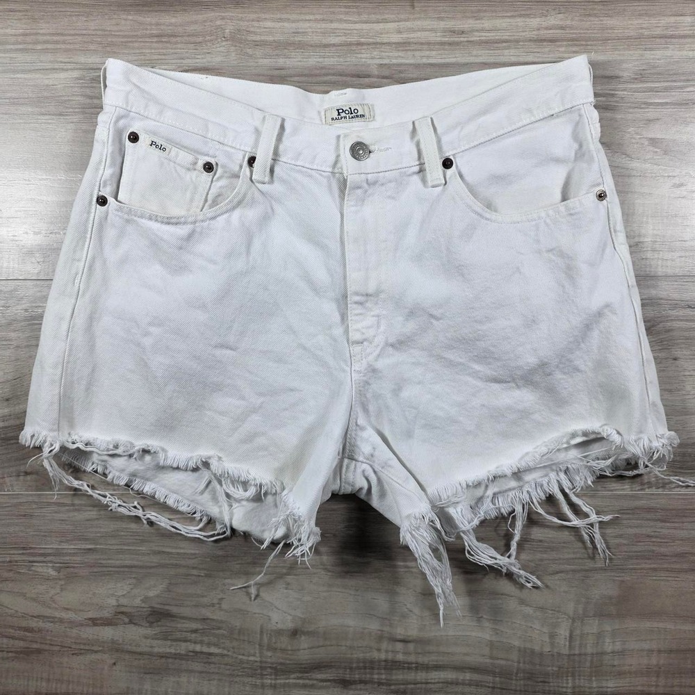 Polo Ralph Lauren 'The Crosby Relaxed Short' Distressed Style